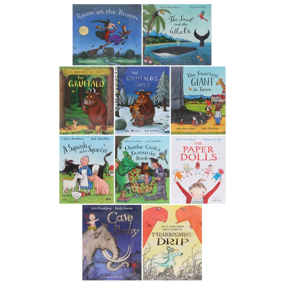 Julia Donaldson Story Collection 10 Picture Books - Age 5-7 - Paperback - Image 3 of 4