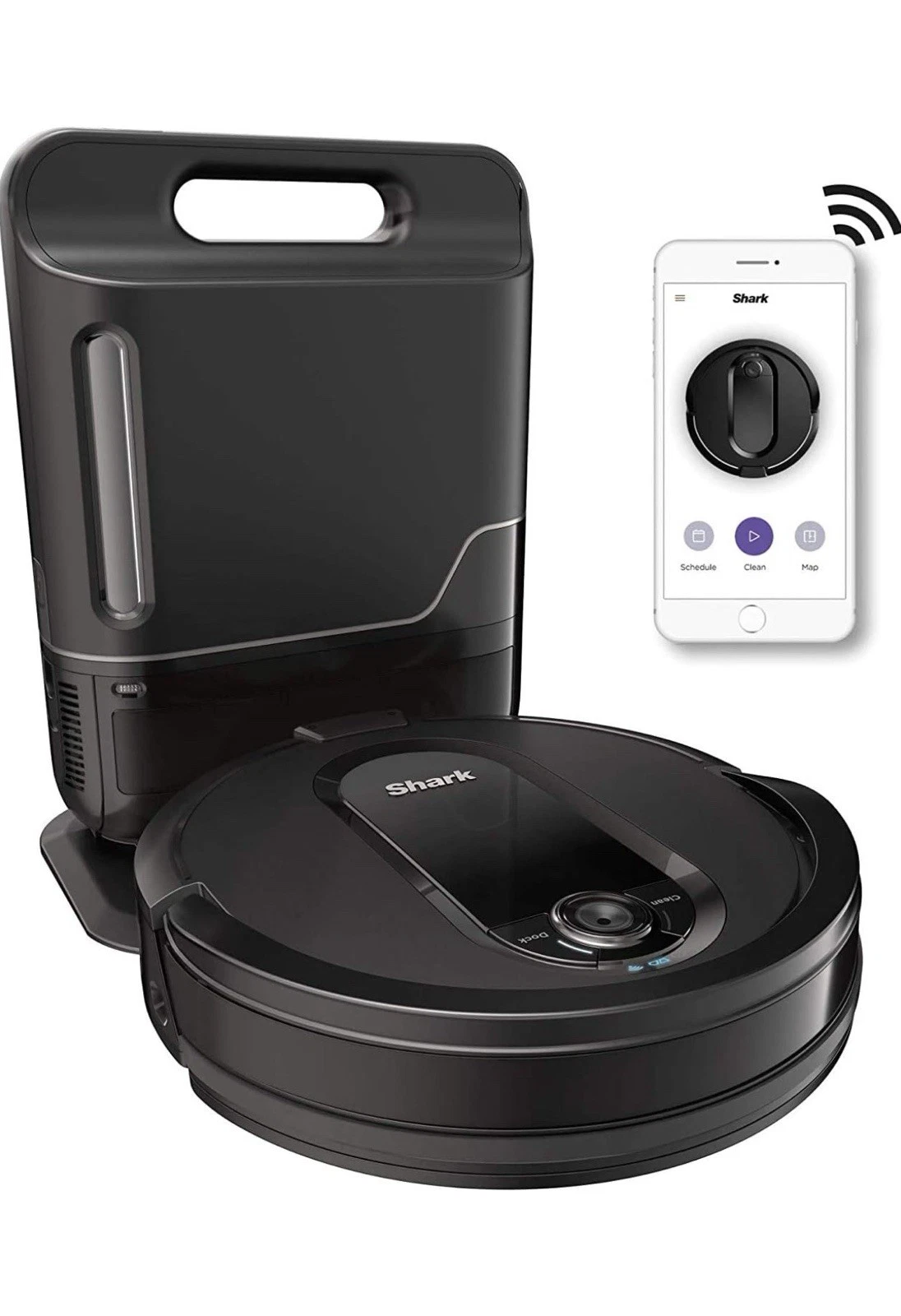 **NEW** Shark IQ Robot Self-Empty XL Vacuum Cleaner - Black (RV1001AEC)