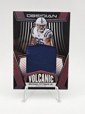 Panini Obsidian Volcanic Material Michael Pittman Jr. VM-14 Colts Green /50 Roo…