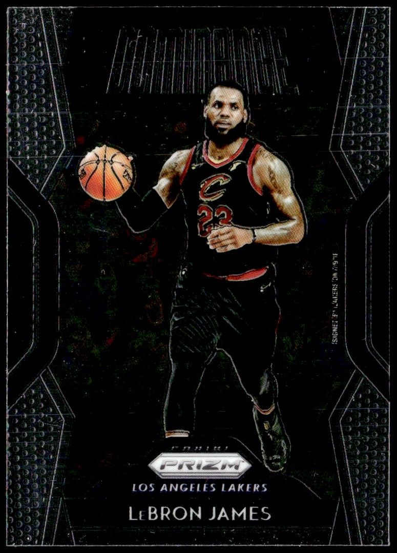2018-19 Panini Prizm #29 LeBron James Dominance E1