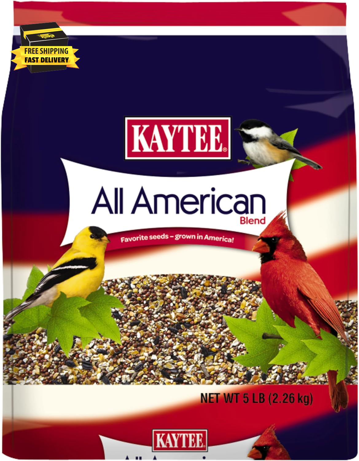 Seed Blend For Cardinals, Blue Jays, Finches & Other