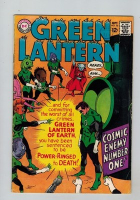 Green Lantern (1960) #  55 (5.0-VGF) (2425331) Cosmic Enemy Number One 1967