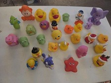 Huge Lot Rubber Ducky Duckies And Other Creatures
