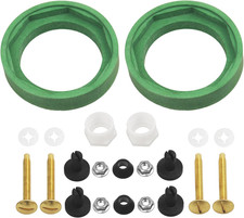2 Pack 3'' Toilet Tank to Bowl Coupling Kit, Fits for American Standard Champion