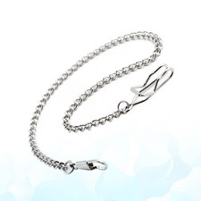 Vintage Style Metal Pocket Watch Chain For Belt and Key Chain