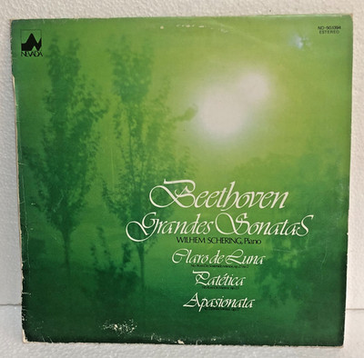 BEETHOVEN / SCHERING GRANDE SONATAS LP 12'' 33 RPM 1978 NEVADA ND-50.1394 SPANIEN