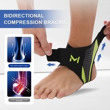 Cooper Ankle Support Compression Foot Sleeves For Men And Women Bracer Ankle Pro