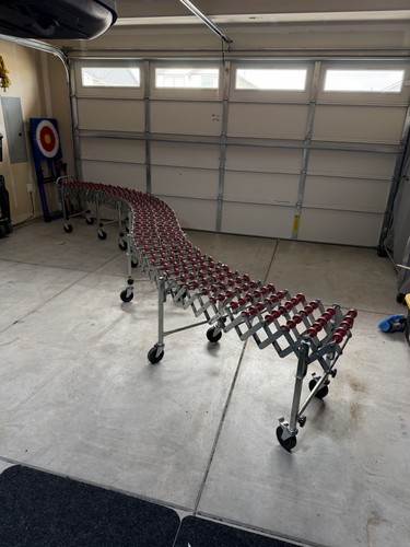 Nestaflex 226 Expandable Skate Wheel Conveyor 🔥24' 8", expanded🔥 18" wide