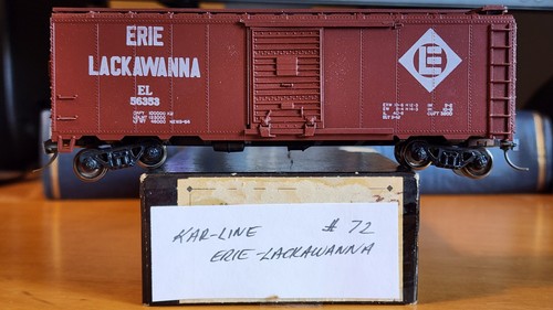 Erie Lackawanna RR 40' SD Boxcar 56353 con ruedas de metal Kadee Kar Line 72 Athearn | Zustand: Used