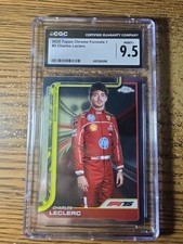 🔥2025 Topps Chrome Formula 1-F1 Drivers Charles Leclerc #3 CGC 9.5 TOP POP 1🔥