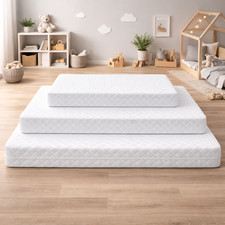 HAGO® Kindermatratze Kaltschaum Einzelbett Waschbar 140x70 160x80 200x90 Bezug