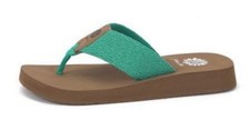 WOMEN'S YELLOW BOX WARTON FLIP FLOP- LOOK AT THE DEAL-SHIPS FREE  