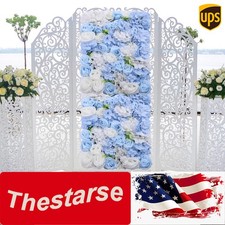 4pcs Simulated Rose Flower Wall Panels Wedding Photos Background Venue D cor