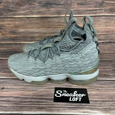Nike Lebron 15 City Edition Wolf Grey Men display picture 1