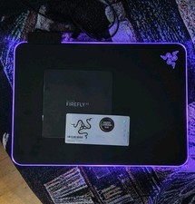 Razer Firefly V2 Hard Surface RGB Chroma Gaming Mouse Mat Pad, Unused,  No Box