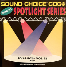 SOUND CHOICE SPOTLIGHT KARAOKE - 70'S  80'S - V52 - SC8594 - ALLMAN BROTHERS 