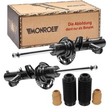 MONROE 2x Stoßdämpfer +Staubschutzsatz hinten für Suzuki Swift III MZ EZ