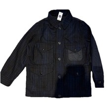 Gap Kids Coat Boys Size S 8 Flannel Wool Blend Warm Jacket NWT