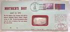 1974 Troy Oz .999 Silver Bar USSC Mother Means Love First Day Cover Mothers Day