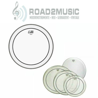 Remo Encore Propack Fellsatz 22'' BD 10'' 12'' 14'' Pinstripe 14'' Ambassador coated