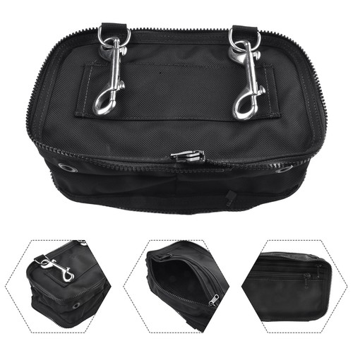 Scuba Diving BCD Side Mount Storage Pocket Sidemount Pouch Bag With Snap Hook - Picture 8 of 22