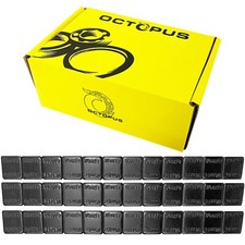1 Box Black Coated Wheel Weights 0.25 14 Oz Stick On Adhesive Tape - 600 Pcs