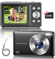 Digital Camera 2024 Upgraded FHD 1080P Digita...