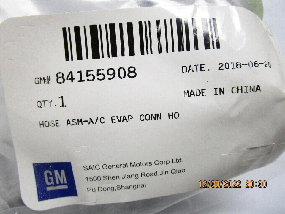 A/C Hose Assembly-Premium, VIN: X, AWD, Eng Code: LTG fits 2020 Envision 2.0L-L4 Foto 3 de 4