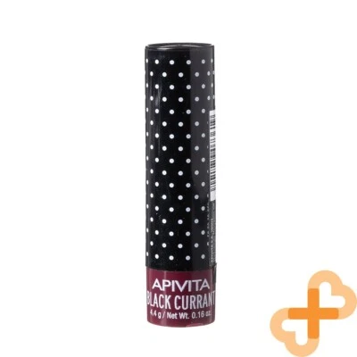 APIVITA Lip Balm 4,4g With Black Currant Moisturizing Soothing With Shade