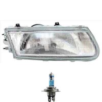 Scheinwerfer Rechts H4 FüR Mitsubishi Carisma Da_ Inkl. Osram Lampen