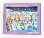 Puzzle Vermont Christmas Co Holiday Village Square R  Wollenmann 1000 complete