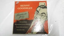 BENNY GOODMAN EAP 1 479  RARE SINGLE 7" 45 GERMANY record EX