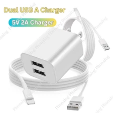 Super Fast USB Charger Cable Cord For iPhone 14 13 12 11 Pro Max XR XS 8 SE iPad