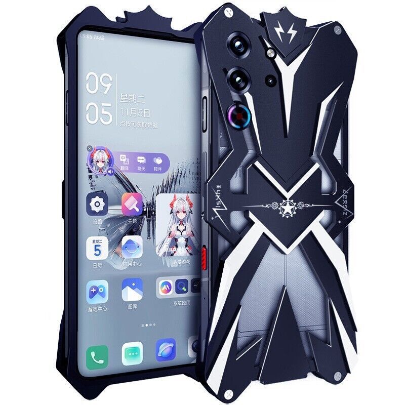 For ZTE nubia RedMagic 10 9S 9 8s 8 7s Pro+ Powerful Metal Armor
