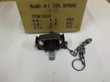 1 Bridger #1 Coil Spring Foothold Traps Raccoon Muskrat Mink Marten Trapping