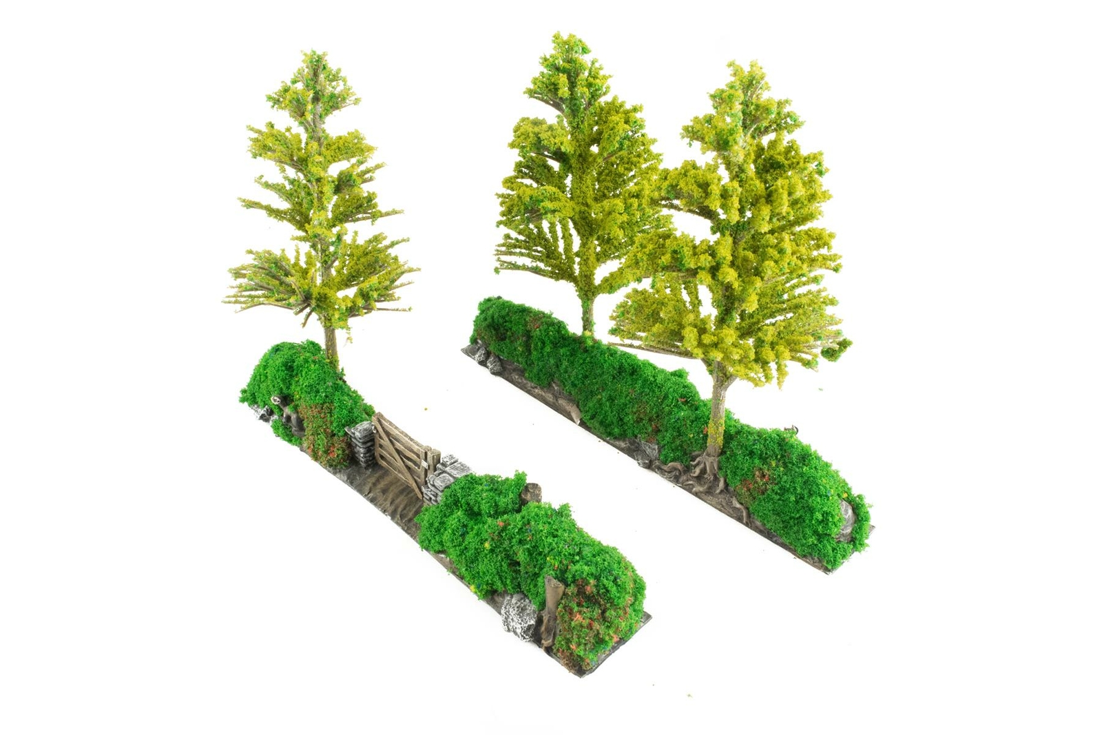 WWG Battle Bocage Long Straight Sections x 2 – 28mm WW2 Wargaming Terrain
