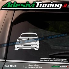 Adesivo Profilo Posteriore Renault Megane E-Tech 2022 Sticker Decal Tuning