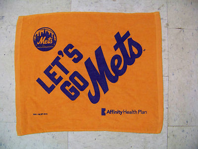 NY Mets vs Chicago Cubs 2015 NLCS Game 1 Citi Field Rally Towel FAN GAME USED