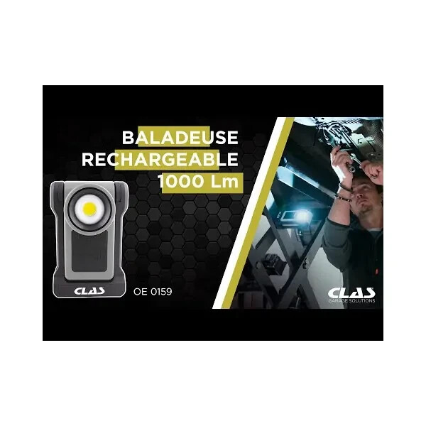 Baladeuse CLAS OE 0159 : Éclairage IK07 et haut-parleur aimanté