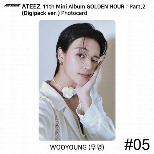 ATEEZ 11th Mini Album Golden Hour Part.2 Digipack Ver Official Photocard KPOP - 第 142/177 張圖片