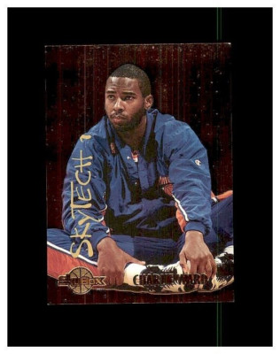 CHARLIE WARD 1995 skybox insert SKYTECH FORCE New York Knicks