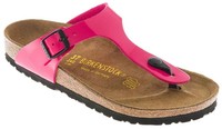 Birkenstock Gizeh Birko-flor Cork Thong Sandals - Pink Patent (art: 845601) Birkenstock Gizeh Birko-flor Cork Thong Sandals - Pink Patent (art: 845601)