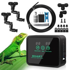 Reptile Humidifier - Quiet Adjustable Mist for Terrariums, Reptiles  Amphibians