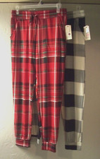 2 NEW Secret Treasures Knit Pajama Lounge Pants size M 8-10  NWT