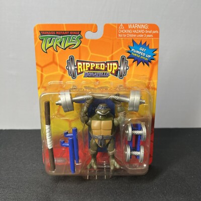 Teenage Mutant Ninja Turtles TMNT Ripped Up Donatello 2004 New in Pack