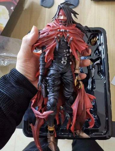 Play Arts Kai Final Fantasy VII Vincent Valentine PVC Action Figure in Box New - Picture 1 of 11