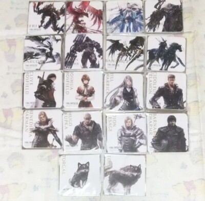スクエニカフェFINAL FANTASY XVIコースター　20種セット s-l400.jpg