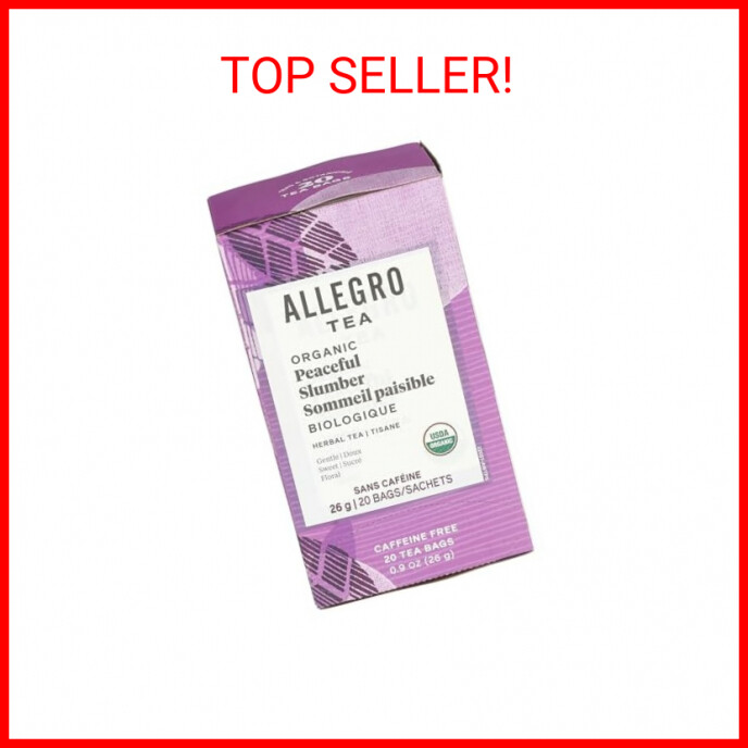 Allegro Tea Organic Peaceful Slumber Tea Bags 20 ct