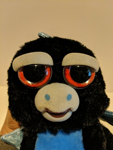 New Feisty Pets Francisco Flamefart Black Dragon Plush Gamestop Exclusive | eBay