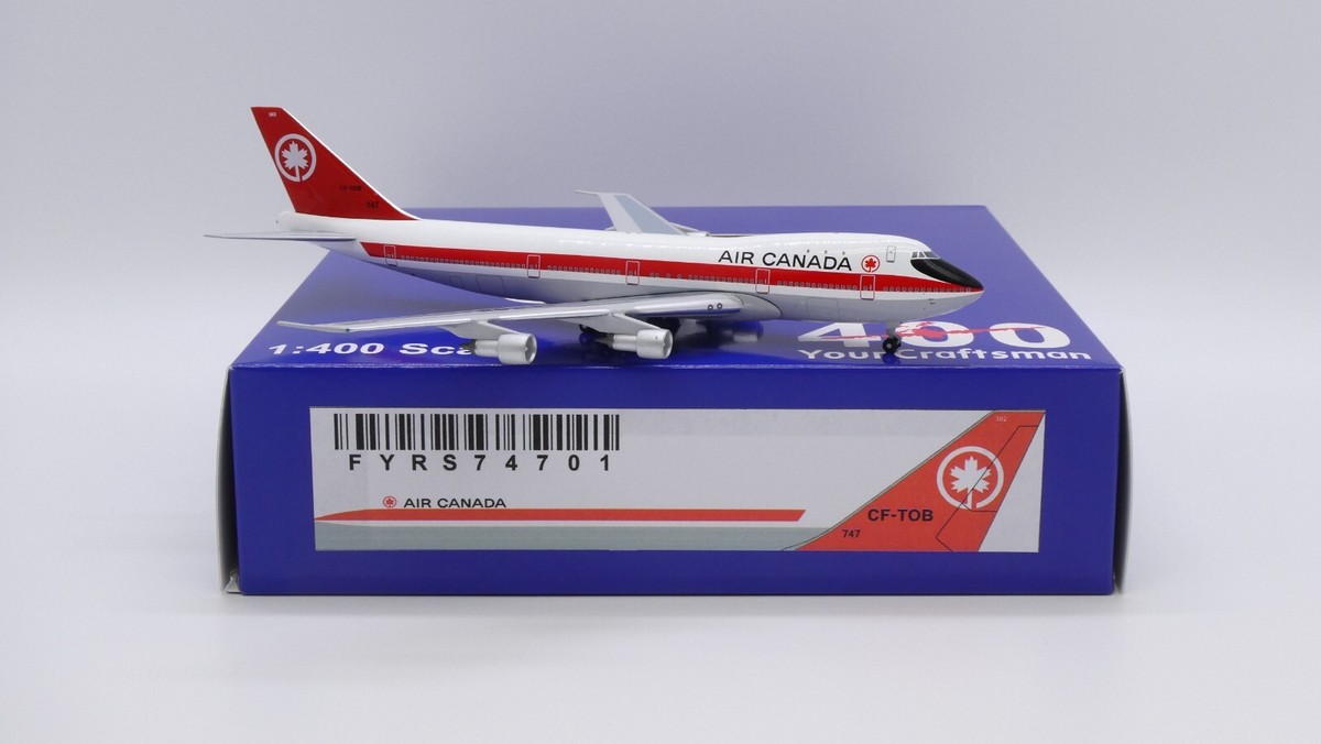 Air Canada B747-100 Reg: CF-TOB 1:400 Aero classics Diecast
